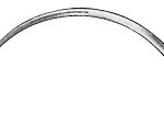 AE-BL602N, NEEDLE FIG. 2, CUTTING TO THE INNER SIDE, 0,60 x 24 MM, EYE NEEDLE