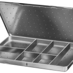 AE-BL941R, NEEDLE CASE with 7 compartments 150 x 90 x 10 mm