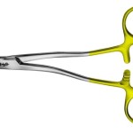 AE-BM018R, KILNER DUROGRIP NEEDLEHOLDER RECOMMENDED FOR SUTURE MATERIAL UP TO 3/0 135 mm, 5 1/4"