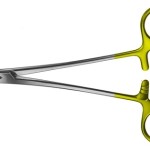 AE-BM019R, CRILE-WOOD DUROGRIP NEEDLEHOLDER RECOMMENDED FOR SUTURE MATERIAL 4/0 - 6/0 200 mm, 8"