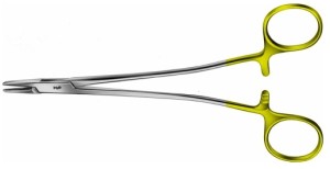 AE-BM020R, SAROT DUROGRIP NEEDLEHOLDER RECOMMENDED FOR SUTURE MATERIAL 4/0 - 6/0 175 mm, 7"