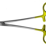 AE-BM021R, CRILE-WOOD DUROGRIP NEEDLEHOLDER RECOMMENDED FOR SUTURE MATERIAL 4/0 - 6/0 305 mm, 12 1/2"