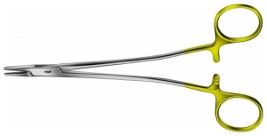 AE-BM023R, SAROT DUROGRIP NEEDLEHOLDER RECOMMENDED FOR SUTURE MATERIAL 4/0 - 6/0 260 mm, 10 1/4"