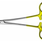 AE-BM024R, WEBSTER DUROGRIP NEEDLEHOLDER RECOMMENDED FOR SUTURE MATERIAL 4/0 - 6/0 125 mm, 5"