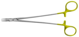 AE-BM044R, RYDER DUROGRIP NEEDLEHOLDER RECOMMENDED FOR SUTURE MATERIAL 4/0 - 6/0 135 mm, 5 1/4"