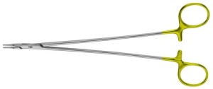 AE-BM058R, RYDER DUROGRIP NEEDLE HOLDER VERY DELICATE, RECOMMENDED FOR SUTURE MATERIAL 6/0 - 10/0 230 mm, 9"