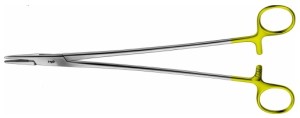 AE-BM077R, HEGAR DUROGRIP NEEDLEHOLDER HEAVY PATTERN, RECOMMENDED FOR SUTURE MATERIAL UP TO 3/0 205 mm, 8"