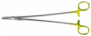 AE-BM078R, HEGAR DUROGRIP NEEDLEHOLDER HEAVY PATTERN, RECOMMENDED FOR SUTURE MATERIAL UP TO 3/0 245 mm, 9 3/4"