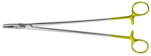 AE-BM090R, MASSON DUROGRIP NEEDLEHOLDER RECOMMENDED FOR SUTURE MATERIAL UP TO 3/0 265 mm, 10 1/2, 0,5"