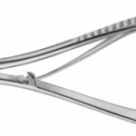 AE-BM151R, MATHIEU DUROGRIP NEEDLEHOLDER STANDARD PATTERN, RECOMMENDED FOR SUTURE MATERIAL UP TO 3/0 170 mm, 6 3/4"