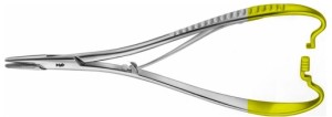 AE-BM151R, MATHIEU DUROGRIP NEEDLEHOLDER STANDARD PATTERN, RECOMMENDED FOR SUTURE MATERIAL UP TO 3/0 170 mm, 6 3/4"