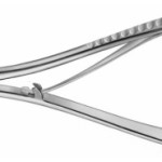 AE-BM154R, MATHIEU DUROGRIP NEEDLEHOLDER STANDARD PATTERN, RECOMMENDED FOR SUTURE MATERIAL UP TO 3/0 200 mm, 8"