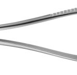 AE-BM196R, LANGENBECK DUROGRIP NEEDLE HOLDER RECOMMENDED FOR SUTURE MATERIAL 4/0 - 6/0 200 mm, 8"