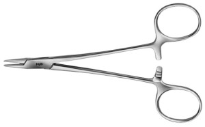 AE-BM202R, WEBSTER NEEDLE HOLDER SMOOTH JAW 125 mm, 5"