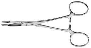AE-BM290R, HEGAR- OLSEN NEEDLE HOLDER with scissors 140 mm, 5 1/2"