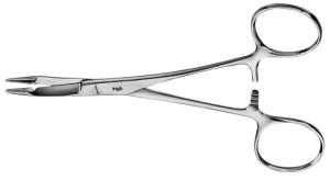 AE-BM290R, HEGAR- OLSEN NEEDLE HOLDER with scissors 140 mm, 5 1/2"