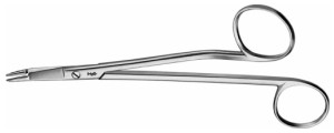 AE-BM298R, GILLIES NEEDLE HOLDER with scissors 150 mm, 6"