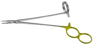 AE-BM311R, REIN-KUPKA DUROGRIP NEEDLE HOLDER ERGONOMIC HANDLE, WITH LOCK, RECOMMENDED FOR SUTURE MATERIAL 6/0 - 10/0 190 mm, 7 1/2