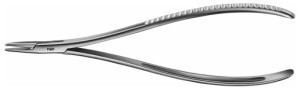 AE-BM510R, TÖNNIS NEEDLE HOLDER ELASTIC PATTERN, FOR DURA- OR INTESTINAL SUTURE 180 mm, 7"