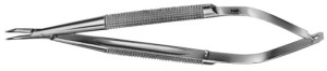 AE-BM560R, BARRAQUER MICRO NEEDLE HOLDER STRAIGHT, WITHOUT CATCH 115 mm, 4 1/2"