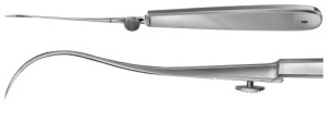 AE-BM714R, REVERDIN NEEDLE STRONGLY CURVED 195 mm, 7 3/4"
