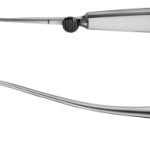 AE-BM727R, REVERDIN NEEDLE SLIGHTLY CURVED 220 mm, 8 3/4"