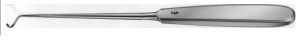 AE-BM812R, DESCHAMPS LIGATURE NEEDLE for right hand steep turn 225 mm, 9"