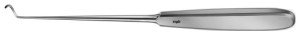 AE-BM813R, DESCHAMPS LIGATURE NEEDLE for left hand steep turn 225 mm, 9"