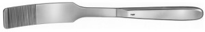 AE-BT746R, KADER INTESTINAL SPATULA 30 X 270 MM 30 mm, 270 mm, 10 3/4"