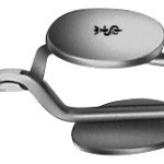 AE-FE013K, MÜLLER TEMPORARY VESSEL CLIP FOR VEIN, ANGLED, CLOSING PRESSURE 50G