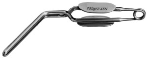 AE-FE040S, MÜLLER VESSEL CLIP FOR ARTERY, CLOSING PRESSURE 350G