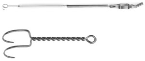 AE-FF022R, YASARGIL SPRING HOOKS FOR GALEA FIXATION