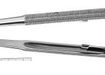 AE-FM392R, MICRO NEEDLE HOLDER WITH CATCH 230 mm, 9"