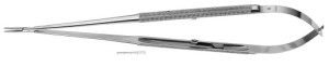 AE-FM392R, MICRO NEEDLE HOLDER WITH CATCH 230 mm, 9"