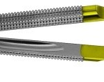 AE-FM529R, DIADUST MICRO NEEDLE HOLDER ROUND HANDLE, WITHOUT CATCH, RECOMMENDED FOR SUTURE MATERIAL 5/0 AND SMALLER 160 mm, 6 1/4"