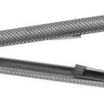 AE-FM560R, GLASSER DIADUST MICRO NEEDLE HOLDER WITH CATCH, RECOMMENDED FOR SUTURE MATERIAL 5/0 AND SMALLER 125 mm, 5"