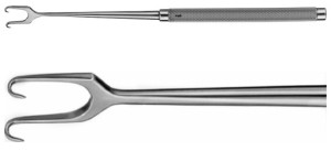 AE-OL616R, MC INDOE SKIN RETRACTOR 10 MM 150 mm, 6"