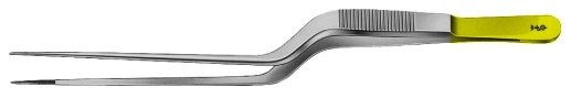AE-BD168R, GRÜNWALD 	DUROGRIP DISSECTING FORCEPS 	 	185 mm, 7 1/4" 