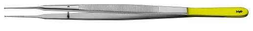 AE-BD192R, GERALD 	DIADUST MICRO FORCEPS 	DIAMETER OF RING 1 MM, STRAIGHT 	180 mm, 7" 