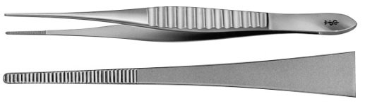 AE-BD213R, GILLIES 	DISSECTING FORCEPS 	 	150 mm, 6"