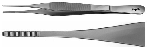 AE-BD224R, ADSON 	DISSECTING FORCEPS 	 	180 mm, 7" 