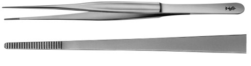 AE-BD268R, CAIRNS- DOTT 	DISSECTING FORCEPS 	 	175 mm, 7"