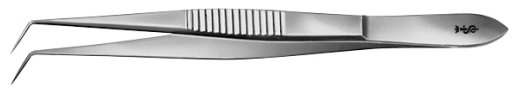 AE-BD321R, MICROSCOPIY FORCEPS 	ANDGLED 	100 mm, 4"