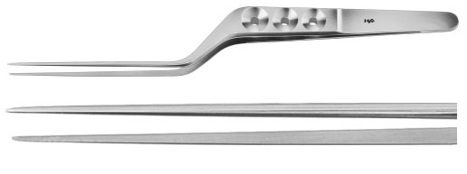 AE-BD841R, YASARGIL 	MIKROFORM FORCEPS 	TIP 0,9MM 	200 mm, 8"