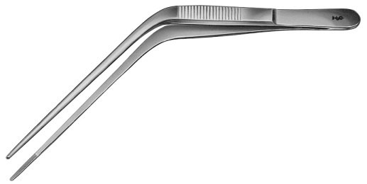 AE-BD910R, TRÖLTSCH 	DISSECTING FORCEPS 	ANGLED 	140 mm, 5 1/2" 
