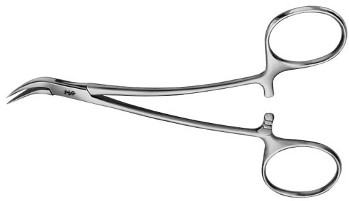AE-BD995R, PEET 	SPLINTER FORCEPS 	CURVED 	120 mm, 4 3/4" 