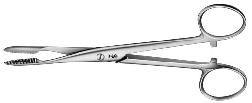 AE-BF016R, DRESSING FORCEPS 	STRAIGHT, WITH RATCHET 	145 mm, 5 3/4" 