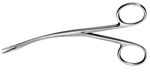 AE-BF315R, BRAND 	TENDON HOLDING FORCEPS 	CURVED 	150 mm, 6" 
