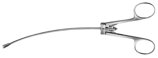 AE-BF320R, KLEINERT- KUTZ 	TENDON PASSING FORCEPS 	CURVED 	205 mm, 8" 