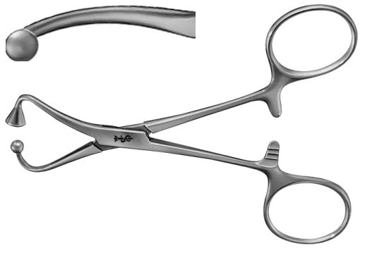 AE-BF465R, TOWEL CLAMP 	for paper drape 	115 mm, 4 1/2" 